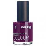 Korres Purple Nail Polish
