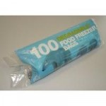 D2W Degradable Food / Freezer Bags – 100 Large