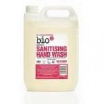 Bio-D Sanitising Geranium Hand Wash Refill – 5L