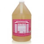 Dr. Bronner’s Rose Castile Liquid Soap – 3.78L