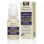Avalon Organics Lavender Luminosity Renewal Facial Serum
